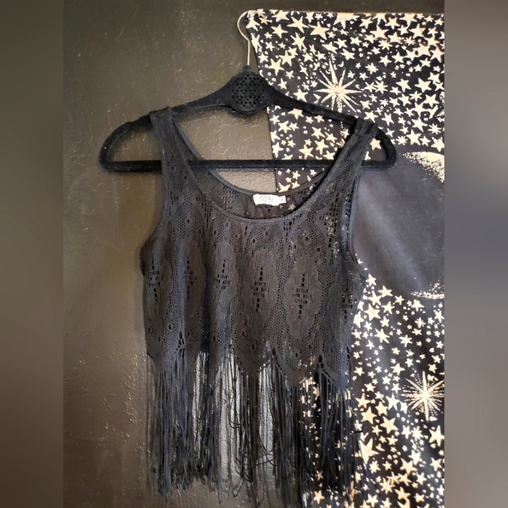 Fringe top